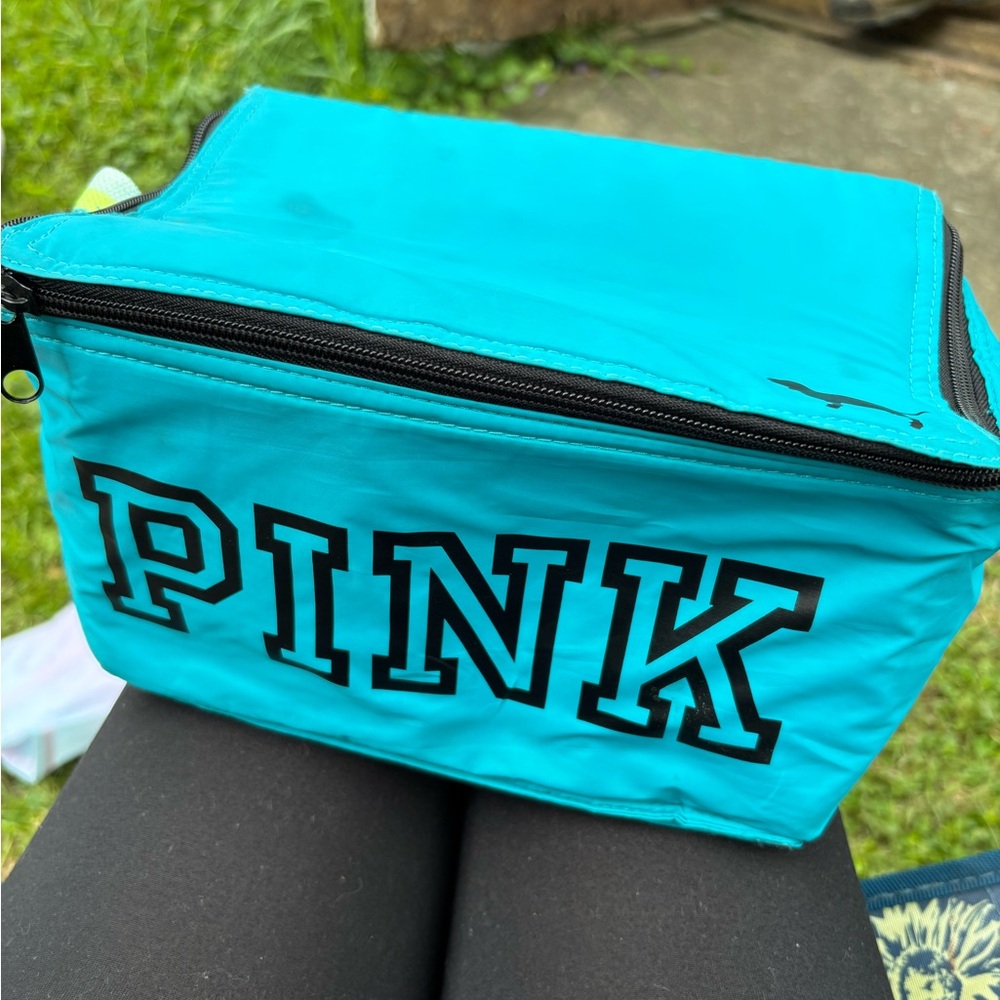 PINK Victoria's Secret Turquoise cooler